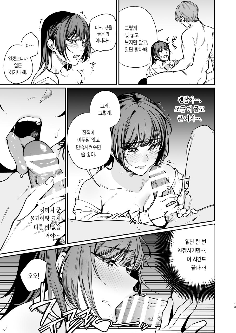 [Pannacotta Nantecotta (Mitsuki)] Kareshi no Tame ni Nugimasu. - I'll take it off for my boyfriend. | 남자친구를 위해 옷을 벗는다. [Korean] [Digital] - Page 12
