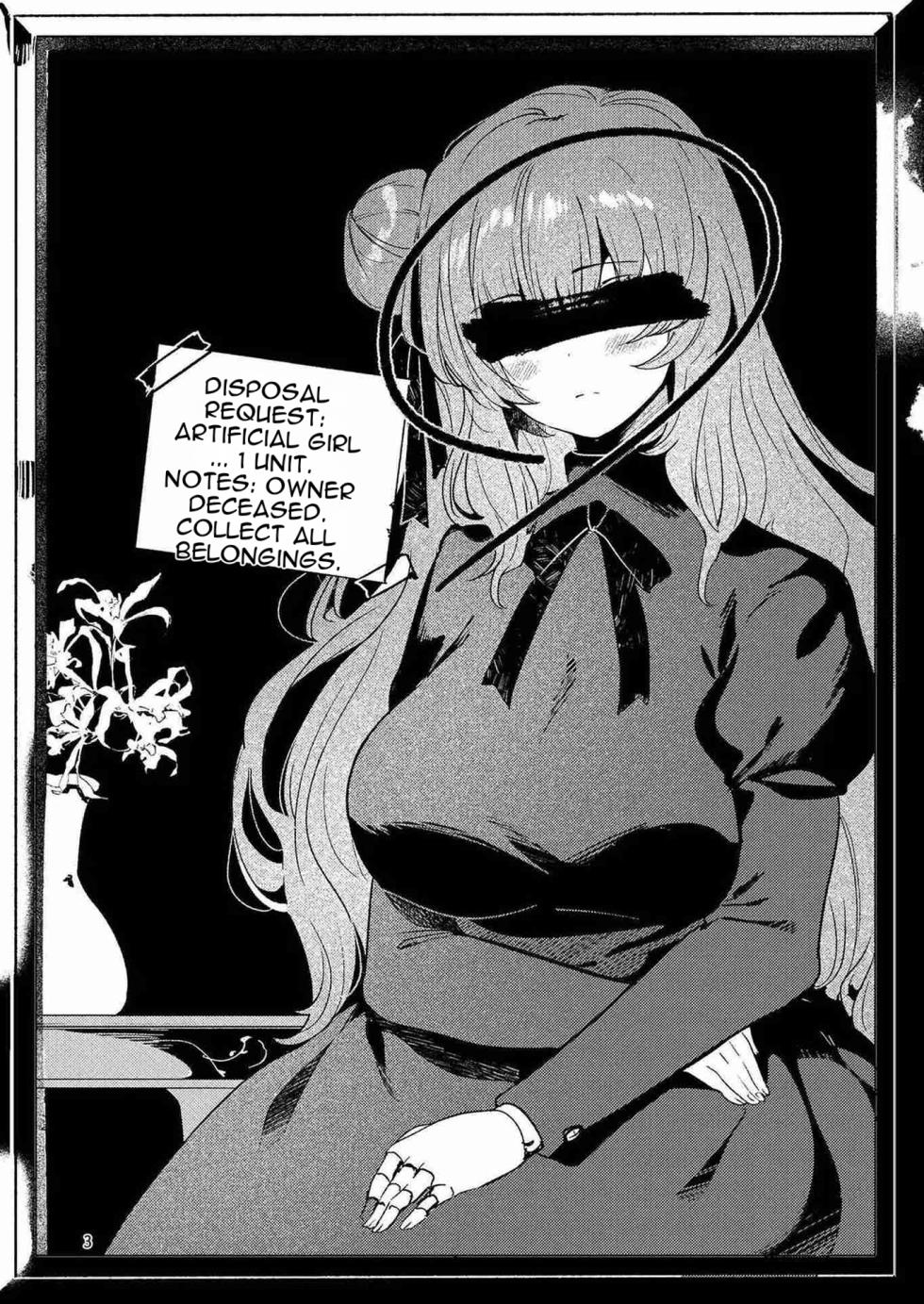 [Panorama Tsuushinkyoku (Ruri Rarako)] Jinkou Rakuen [Digital] [English] - Page 2