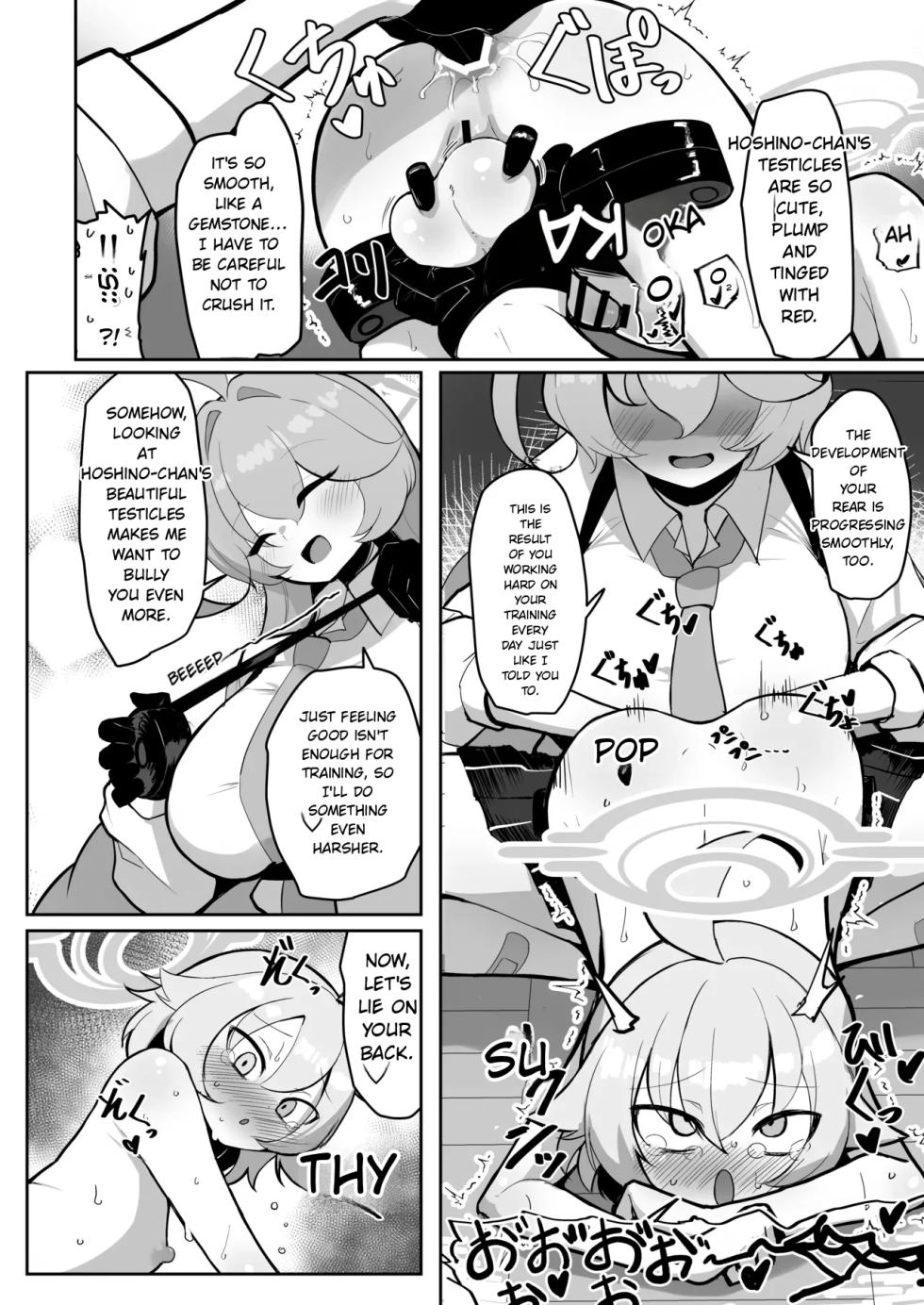 [Kumasan Renpou (Kumasan)] Futanari Maso Hoshino-chan VS Do-S Yume Senpai (Blue Archive)(MTL)(English) - Page 19
