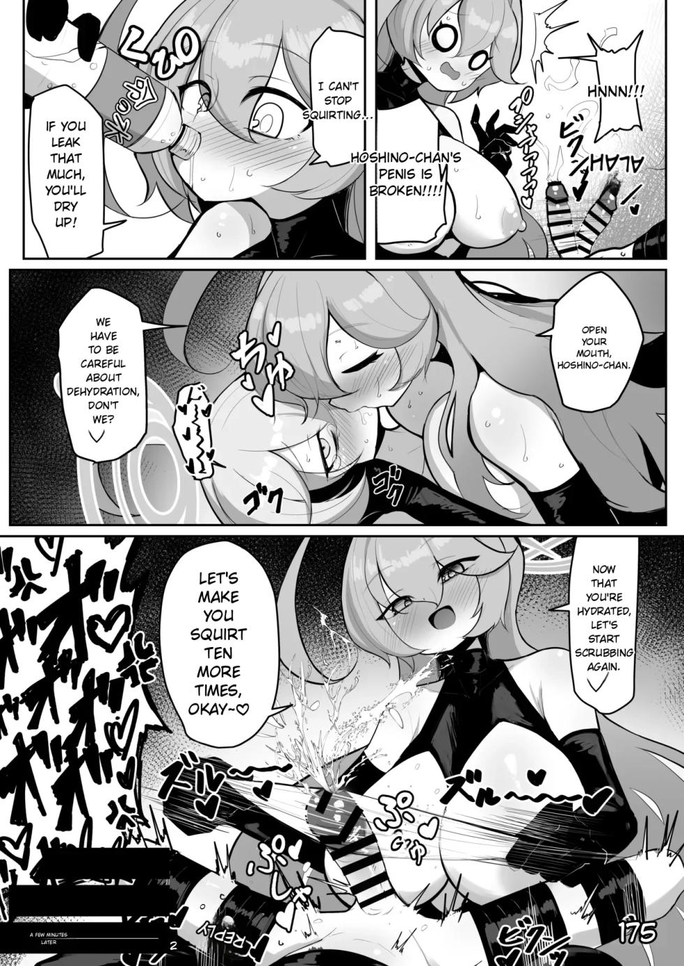 [Kumasan Renpou (Kumasan)] Futanari Maso Hoshino-chan VS Do-S Yume Senpai (Blue Archive)(MTL)(English) - Page 38