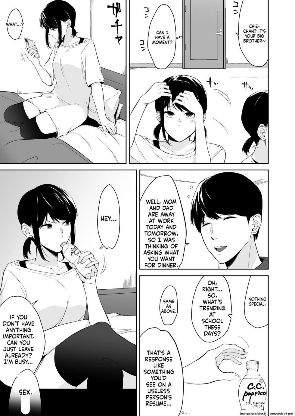 I tried hitting on my cold younger sister. Turns out she was surprisingly easy - Page 8