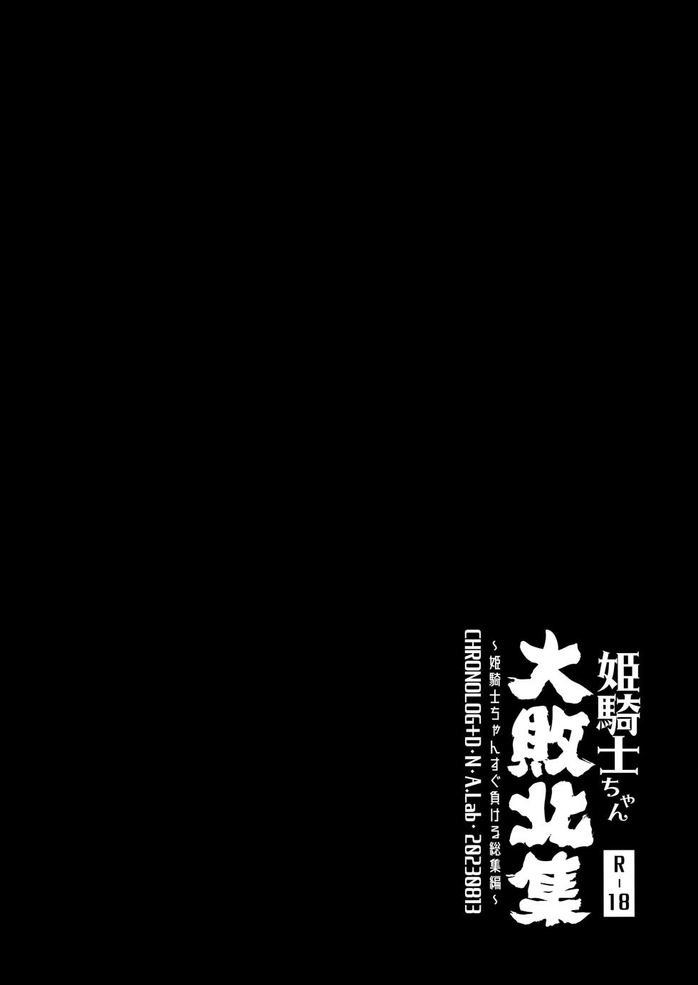 [CHRONOLOG (Sakurazawa Izumi)] Hime Kishi-chan Dai Haiboku Shuu - Hime Kishi-chan Sugu Makeru Soushuuhen [Digital] - Page 6