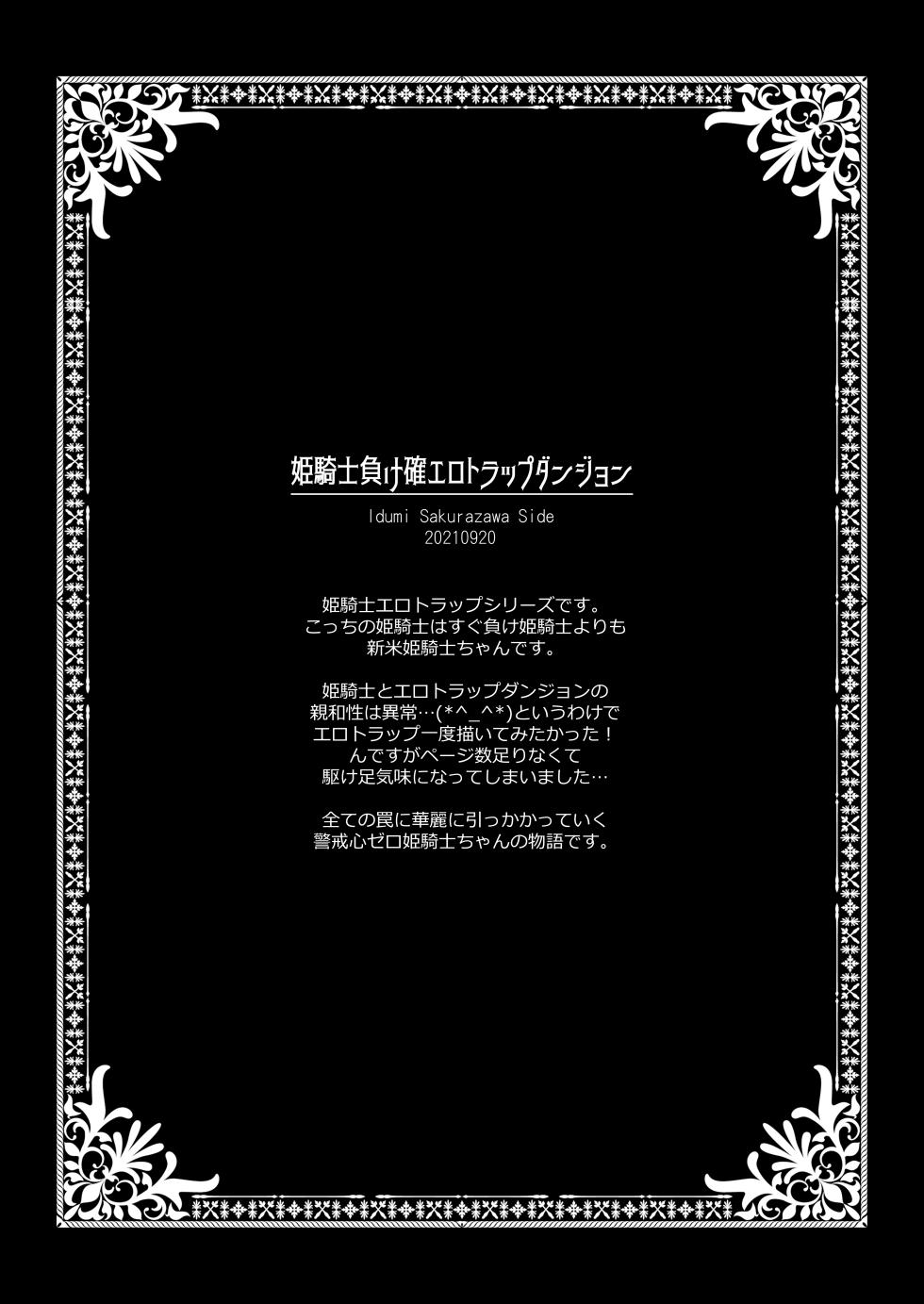 [CHRONOLOG (Sakurazawa Izumi)] Hime Kishi-chan Dai Haiboku Shuu - Hime Kishi-chan Sugu Makeru Soushuuhen [Digital] - Page 28