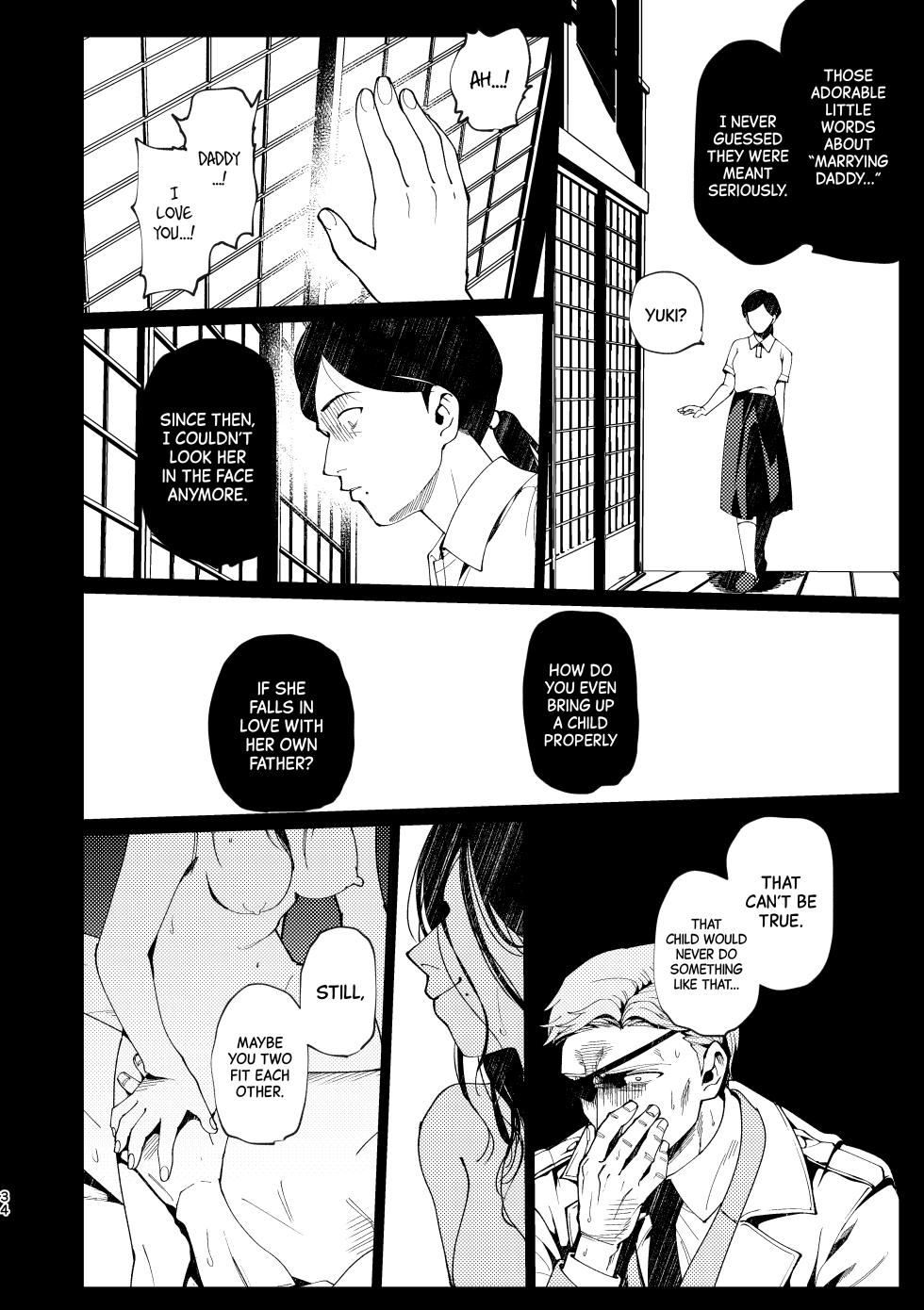 [Rinri ga Nai (Yumikichi)] Oyako Shikkaku | Failed Fatherhood [English] [Digital] - Page 35