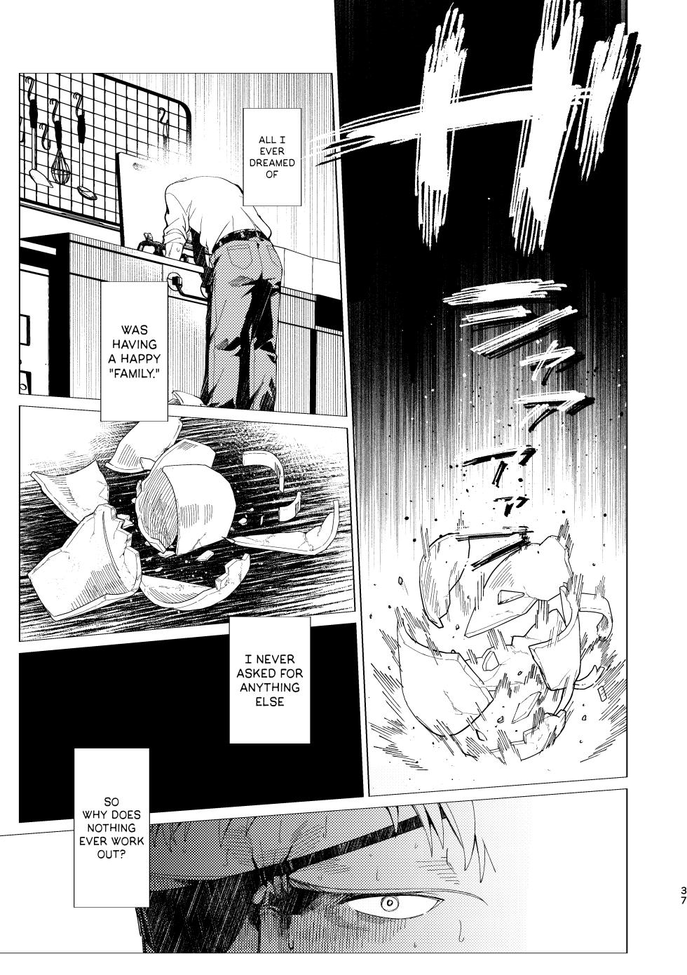 [Rinri ga Nai (Yumikichi)] Oyako Shikkaku | Failed Fatherhood [English] [Digital] - Page 38