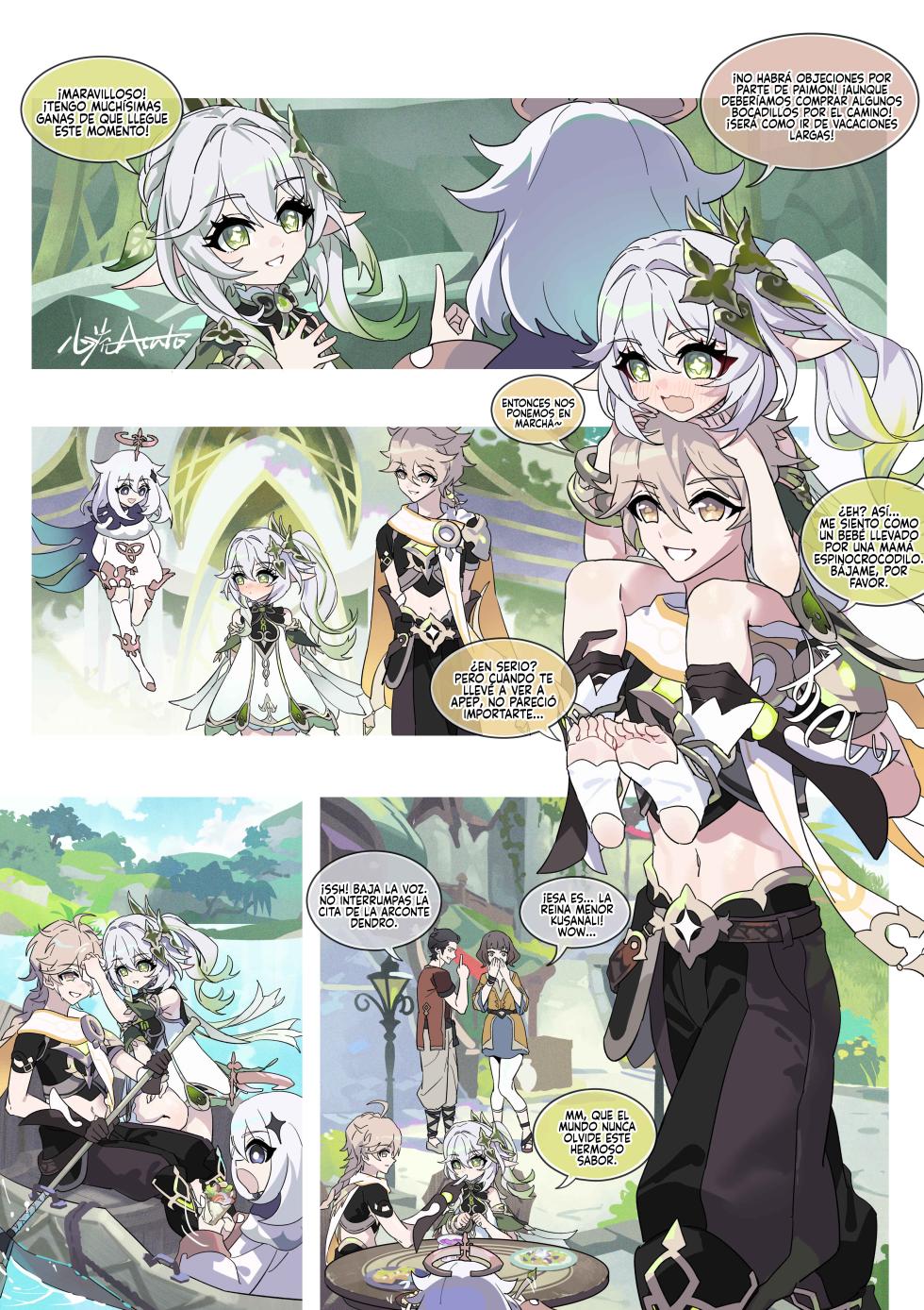 [Xinliu Asato] El Primer Sabio y Tumaini (Genshin Impact) [Spanish] [Rakuen Translations] - Page 2