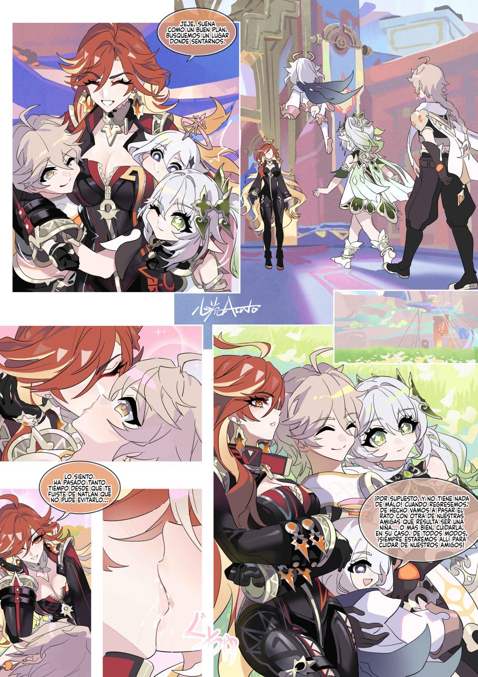 [Xinliu Asato] El Primer Sabio y Tumaini (Genshin Impact) [Spanish] [Rakuen Translations] - Page 7
