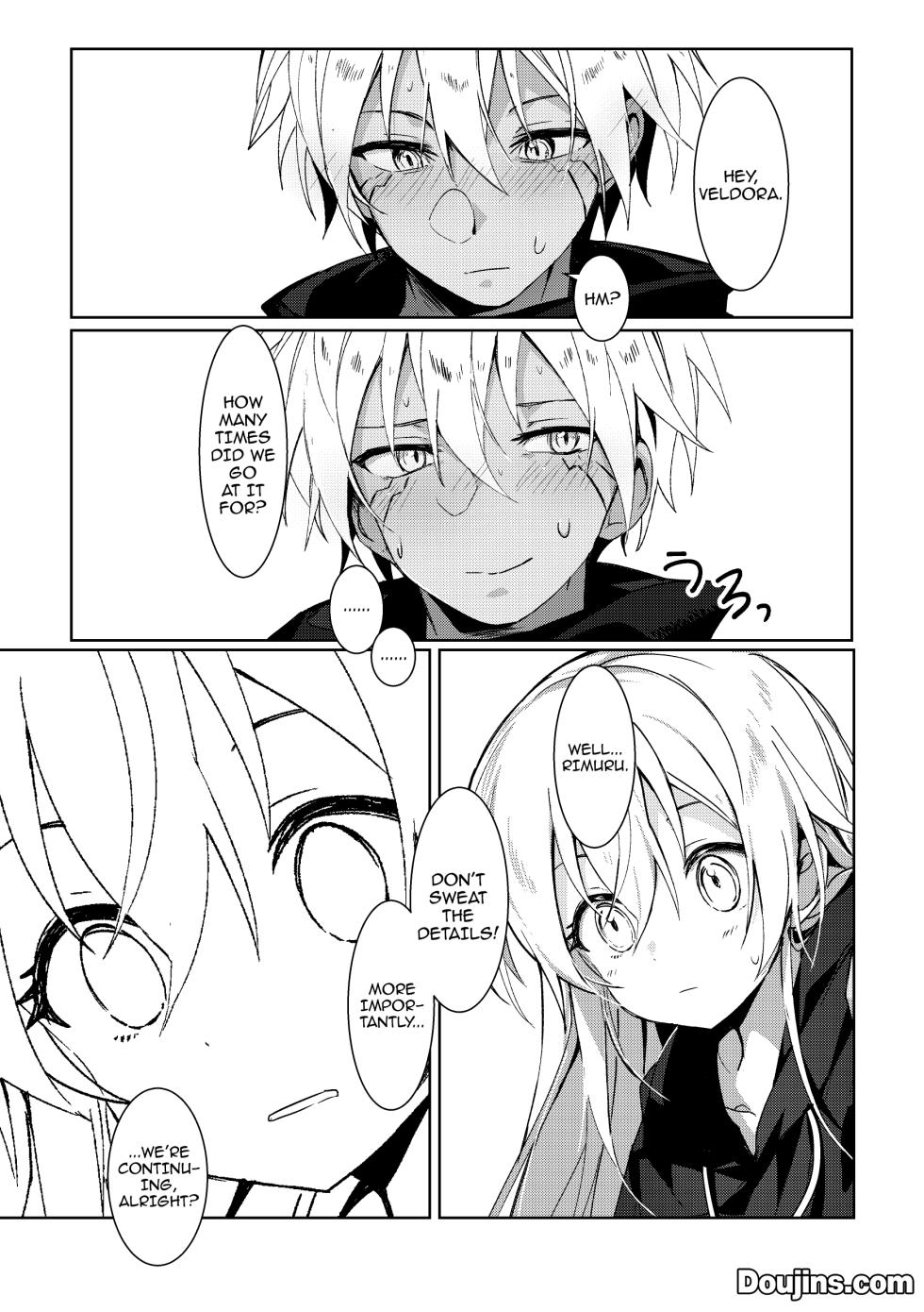 [NAMO] Koudo ni Hattatsu shita Hipokute Sou no Saibaihou wa 〇△× to Kubetsu Dekinai ! / The Most Advanced Way To Cultivate Hipokute Grass Is No Different From XXX! (Tensei Slime) [English] {Doujins.com} - Page 21