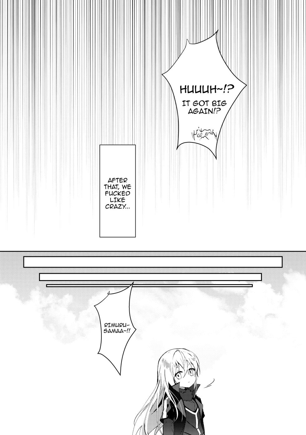 [NAMO] Koudo ni Hattatsu shita Hipokute Sou no Saibaihou wa 〇△× to Kubetsu Dekinai ! / The Most Advanced Way To Cultivate Hipokute Grass Is No Different From XXX! (Tensei Slime) [English] {Doujins.com} - Page 22