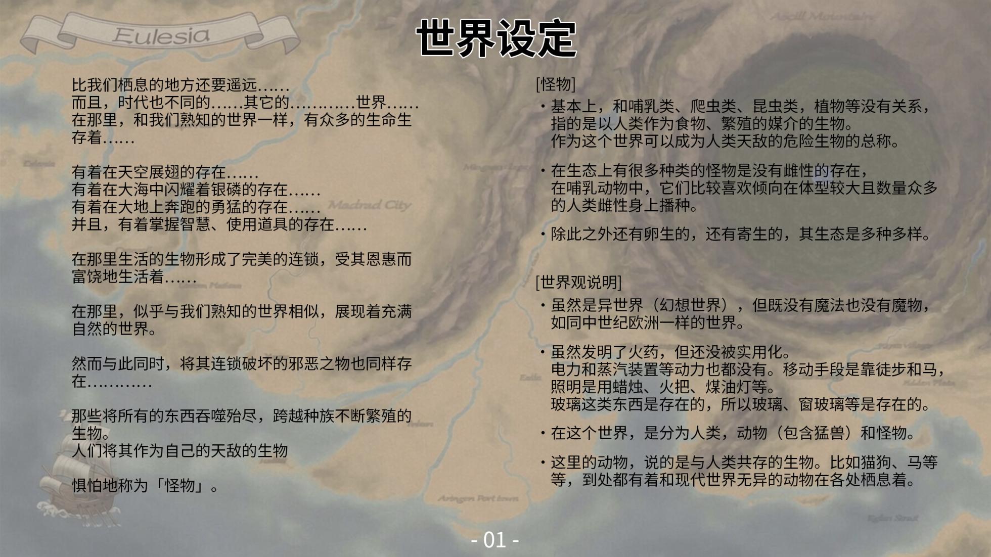 Monster Park 2 Setting Documents Collection [Chinese] - Page 2