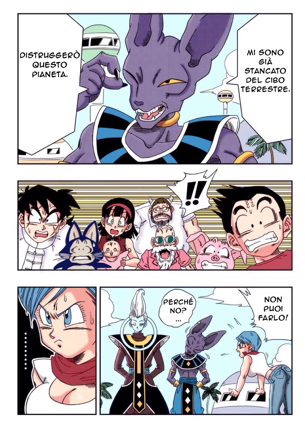 [Yamamoto] Bulma ga Chikyuu o Sukuu! | Bulma Salva la Terra! [Colored] [Decensored] [Italian] - Page 2
