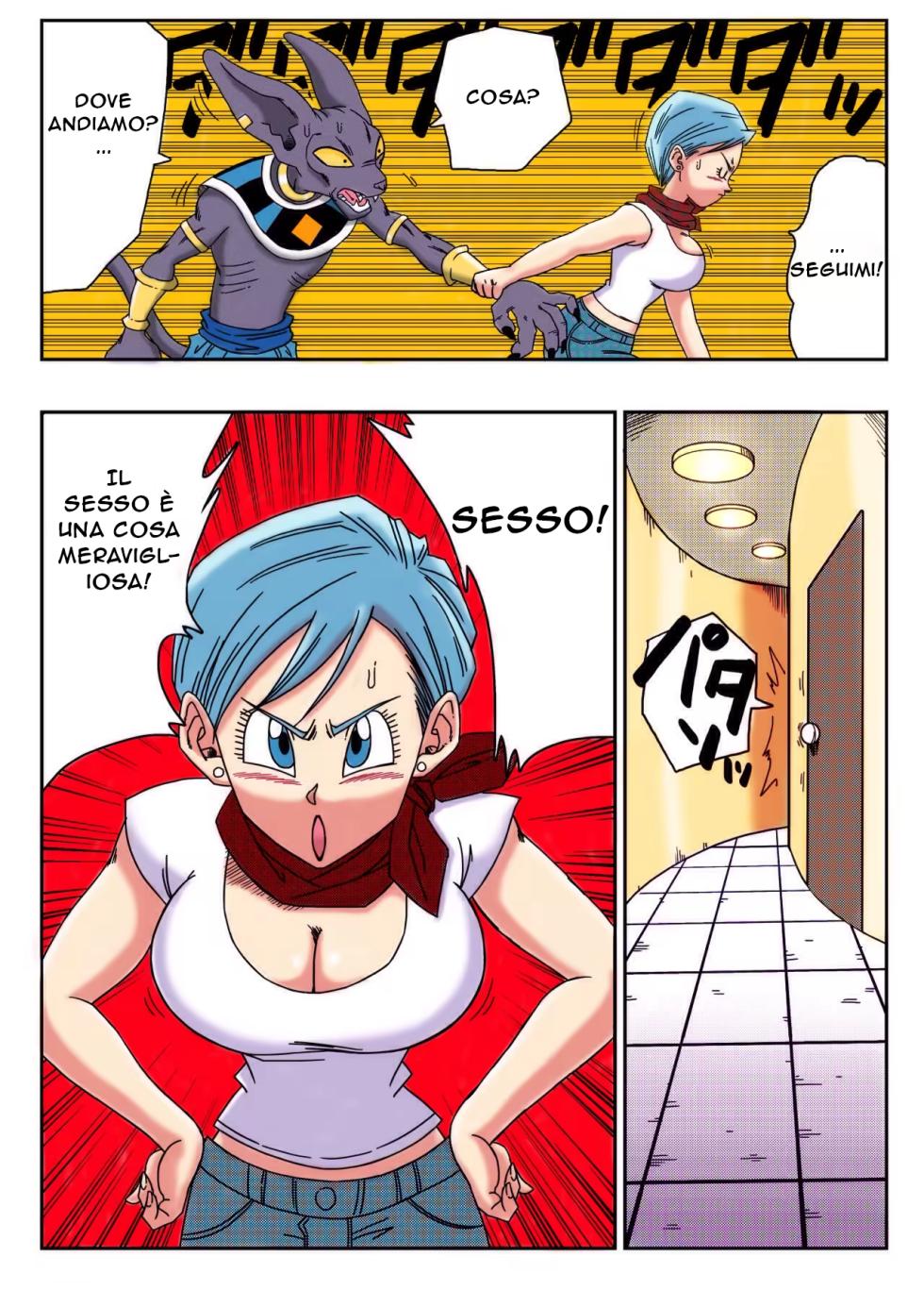 [Yamamoto] Bulma ga Chikyuu o Sukuu! | Bulma Salva la Terra! [Colored] [Decensored] [Italian] - Page 3