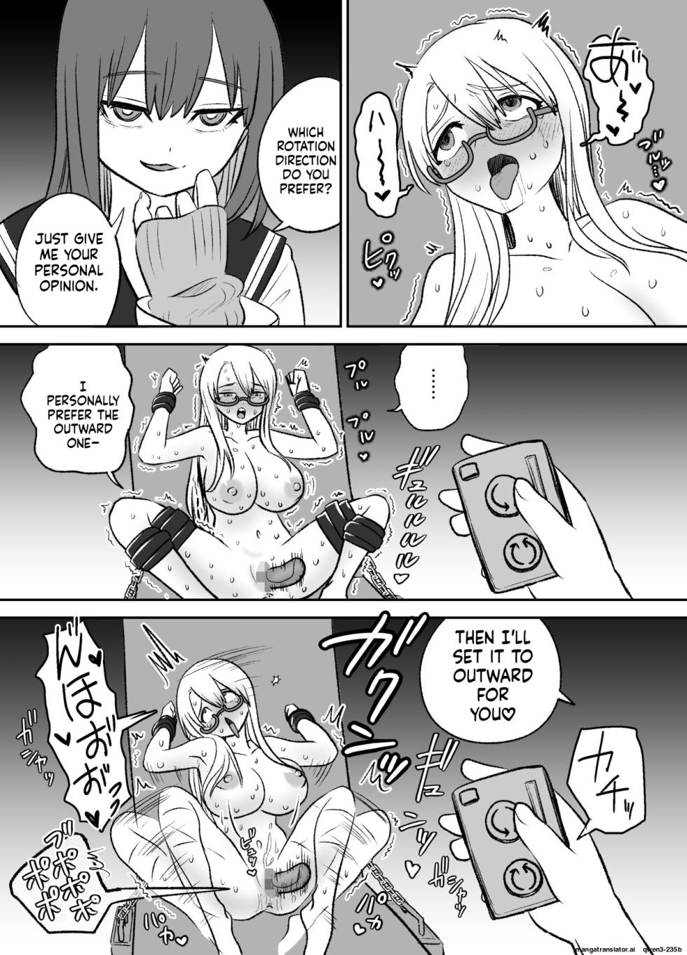 [Eichi Kenkyuujo (Blank)] Omocha Kaihatsubu Joshu-chan no Sanzan na Nichijou (SCANMTL) - Page 23