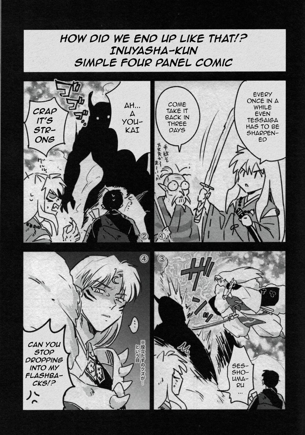 (SARK16) [Wanwano (Motobi)] Sengoku Makurazoushi Inu Kago Kinbaku Hen | Feudal Erotic Book Inukago Bondage Chapter (Inuyasha) [English] - Page 5