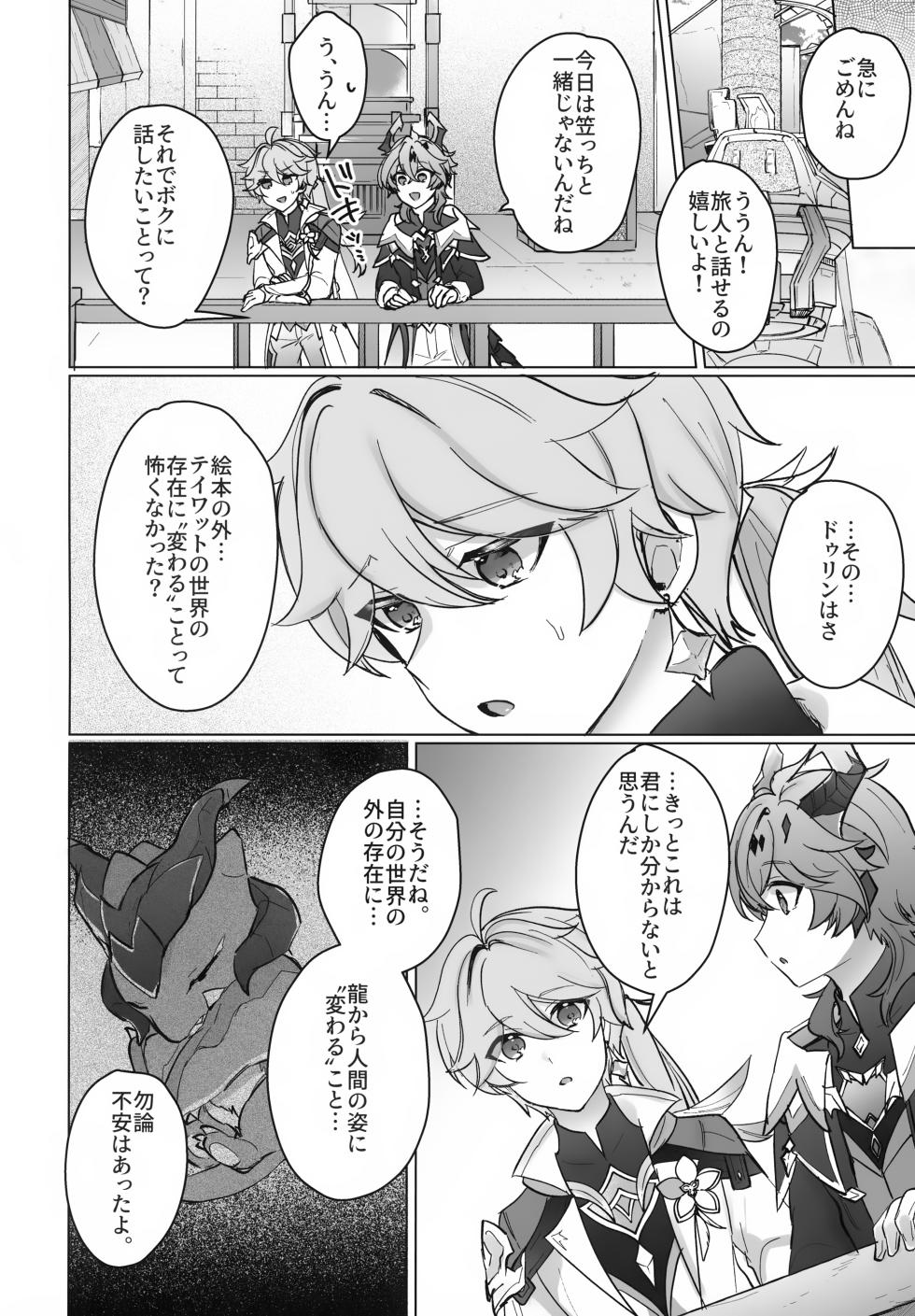 (Sora no Sanpomichi Seigan 2026) [Reparation (Syougo Kota)] Yoru no Jisshoku Meba Boshi (Genshin Impact) - Page 15