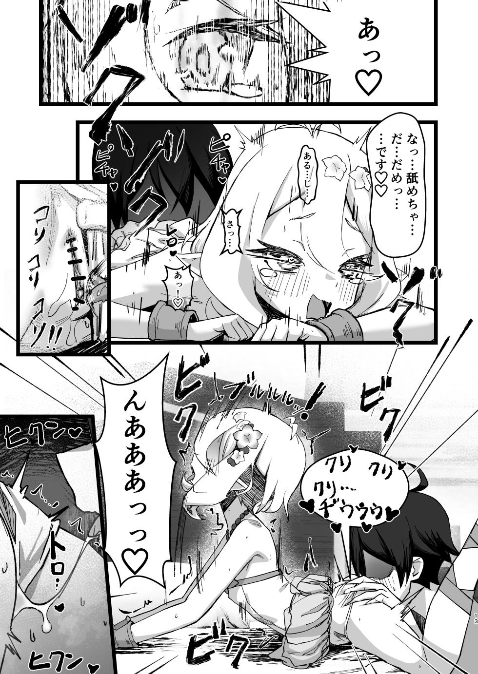 [Yachiya (Mosp)] Aruji-sama to Manatsu no Connecting Happy Life (Princess Connect! Re:Dive) [Digital] - Page 12
