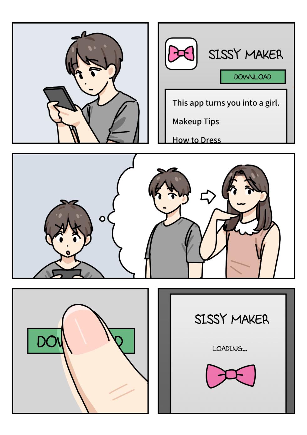 [Popuka9] SISSY MAKER - Page 1