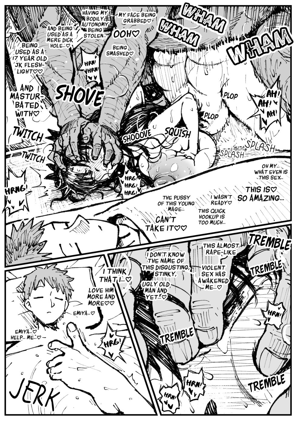 [アヘ丸] 遠坂の秘策 [English] - Page 5