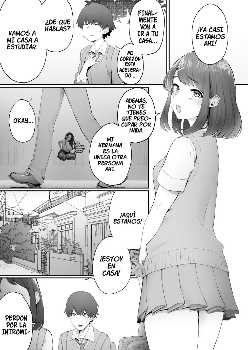 [Doushoku (Sirofugu)] Kanojo no Onee-san ni Otosareru｜Fui Seducido Por La Hermana De Mi Novia [Spanish] [BigDaddy Scan] [Digital] - Page 2