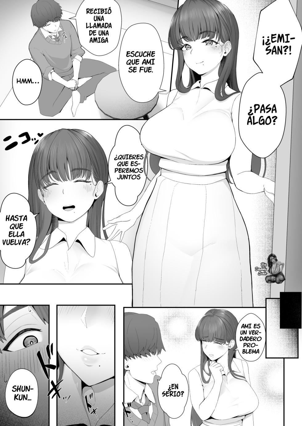 [Doushoku (Sirofugu)] Kanojo no Onee-san ni Otosareru｜Fui Seducido Por La Hermana De Mi Novia [Spanish] [BigDaddy Scan] [Digital] - Page 18