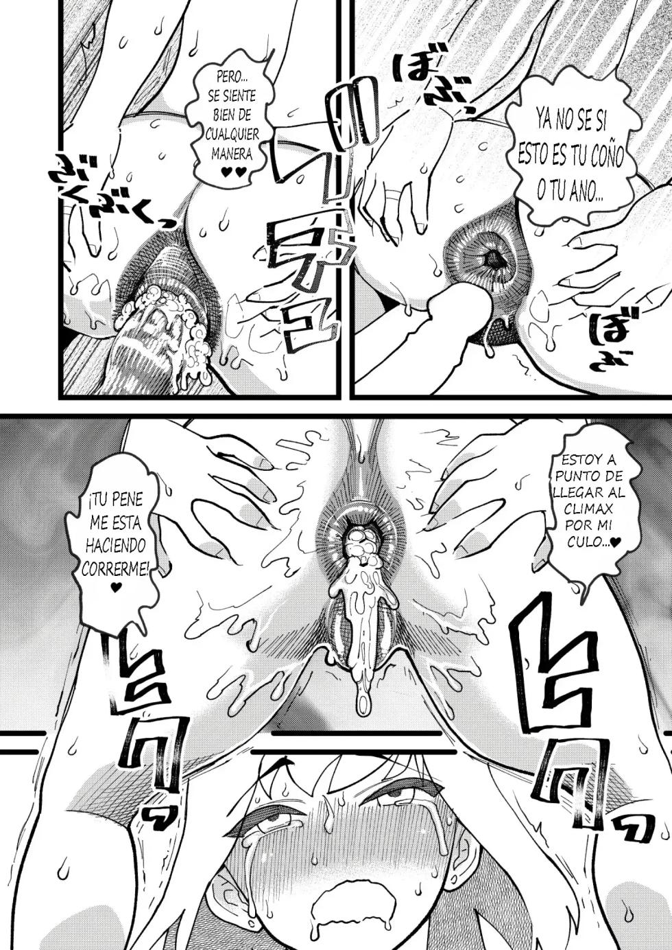 [Hi-Per Pinch (clover)] Kyouyuu Kanojo 3rd Botebara Anal Sex｜Novia Compartida 3er Mes de Embarazo y Sexo Anal [Spanish] [Desconocido] [Digital] - Page 33
