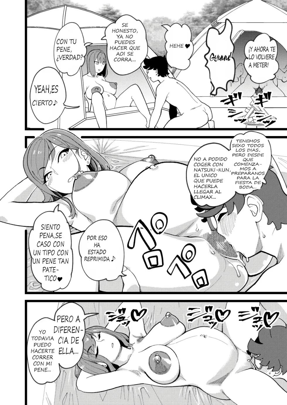 [Hi-Per Pinch (clover)] Kyouyuu Kanojo 3rd Botebara Anal Sex｜Novia Compartida 3er Mes de Embarazo y Sexo Anal [Spanish] [Desconocido] [Digital] - Page 21