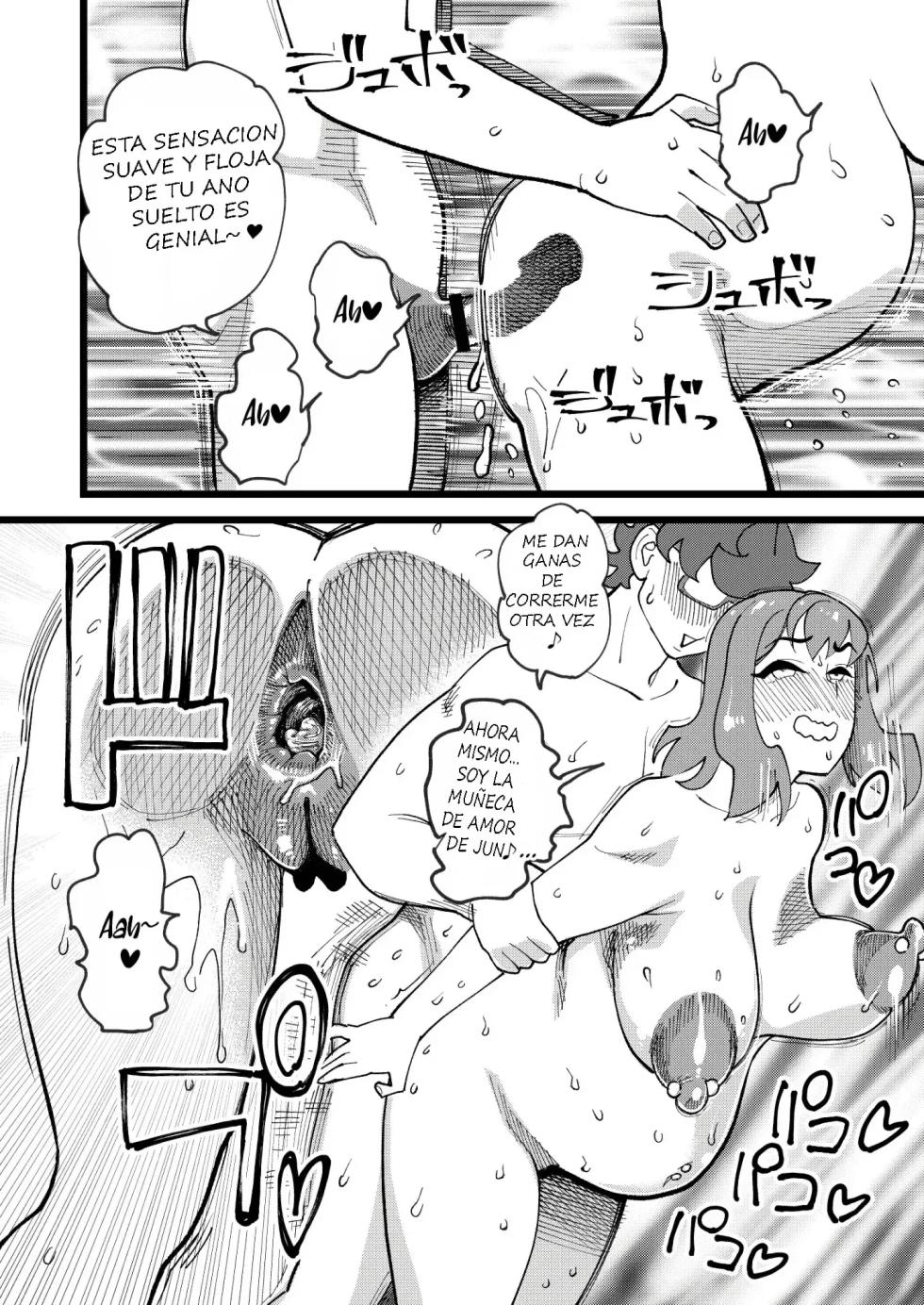 [Hi-Per Pinch (clover)] Kyouyuu Kanojo 3rd Botebara Anal Sex｜Novia Compartida 3er Mes de Embarazo y Sexo Anal [Spanish] [Desconocido] [Digital] - Page 37