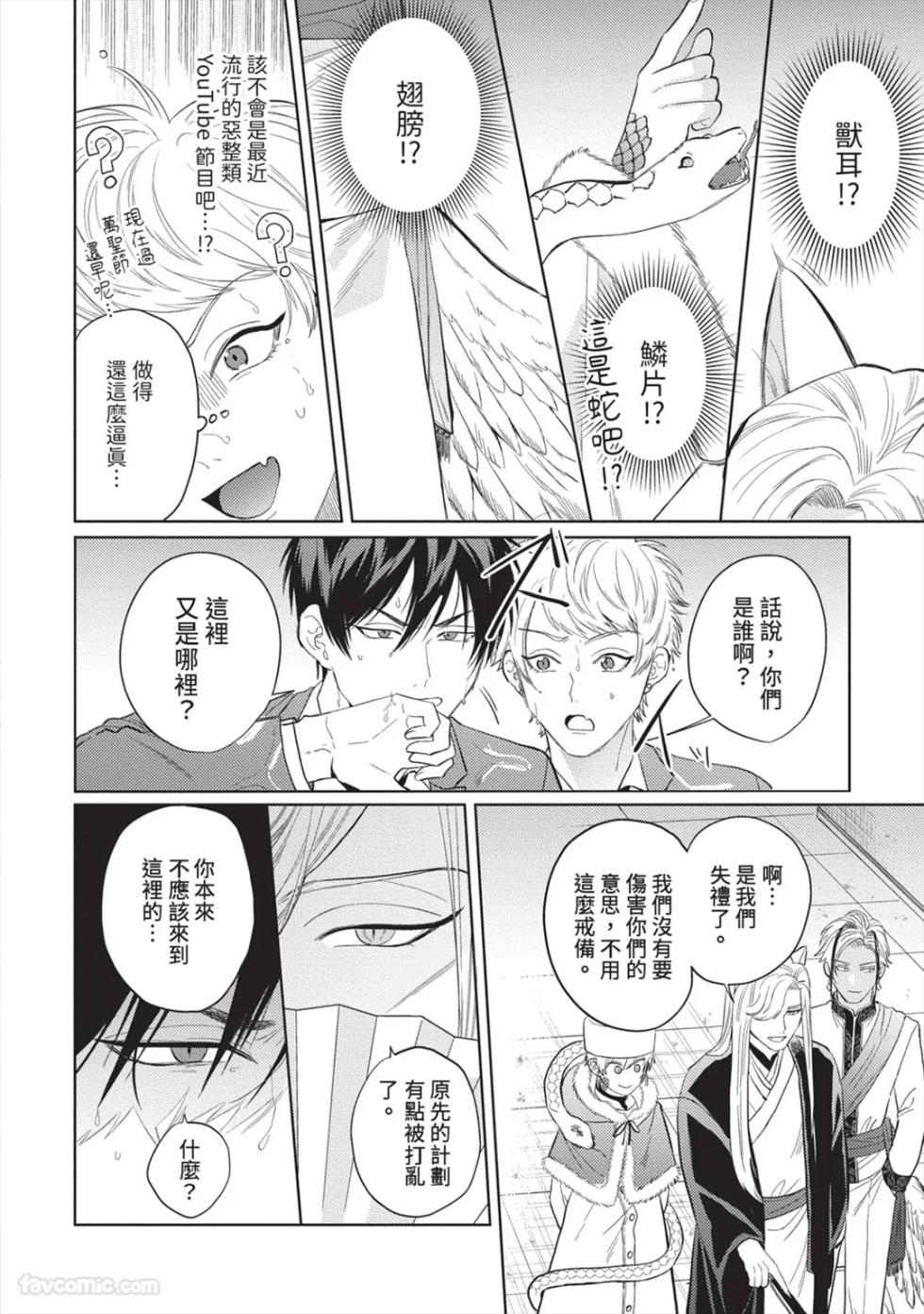 [NICOYAMA Pzou] Shinyuu to Isekai Tensei Shichai imashita!? - Ikemen Reijuu-tachi ni Chigiri wo Semararetemasu︱我跟挚友不小心转生到异世界了!?~帅哥灵兽们迫切地想与我缔结婚约~ - Page 11