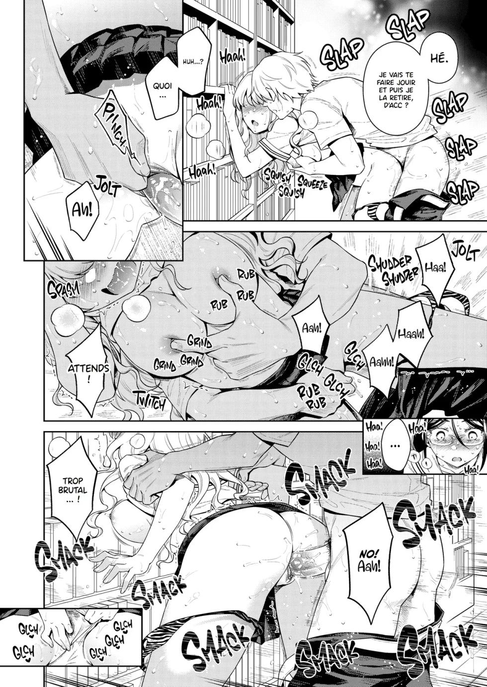 [2JIMUSUBI (Ohno Kanae)] Toshoshitsu no Kedamono-tachi | Betes de Bibliotheque [French] {hentailuxe.com} [Decensored] [Digital] - Page 11
