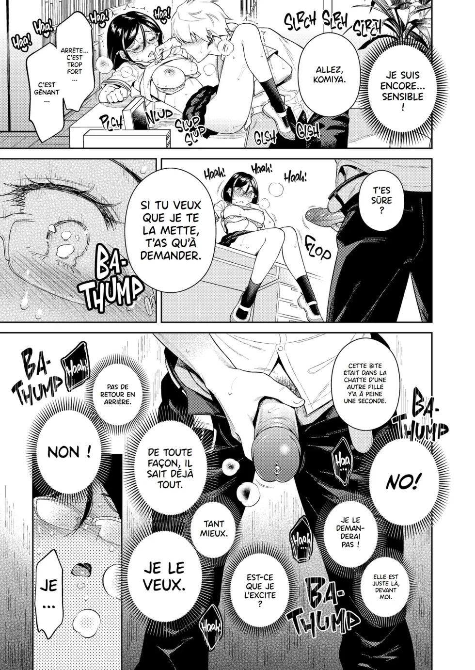 [2JIMUSUBI (Ohno Kanae)] Toshoshitsu no Kedamono-tachi | Betes de Bibliotheque [French] {hentailuxe.com} [Decensored] [Digital] - Page 16