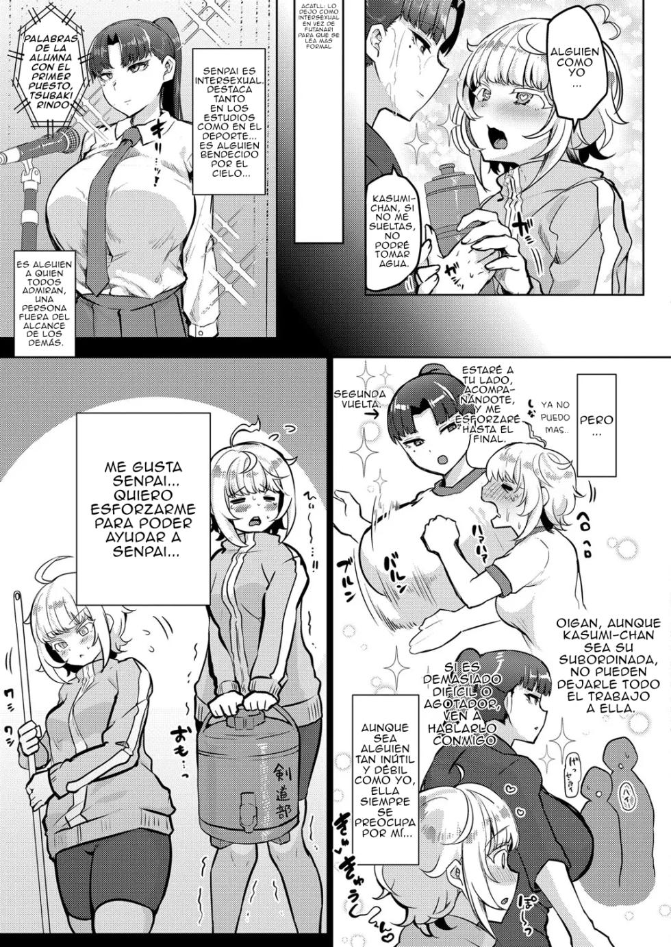 [puru] Ne Senpai to Futari ga Ii｜Oye, quiero estar a solas con senpai (COMIC Shingeki 2024-04) {Spanish} {EbisuTraslade - Winder} {Digital} - Page 3