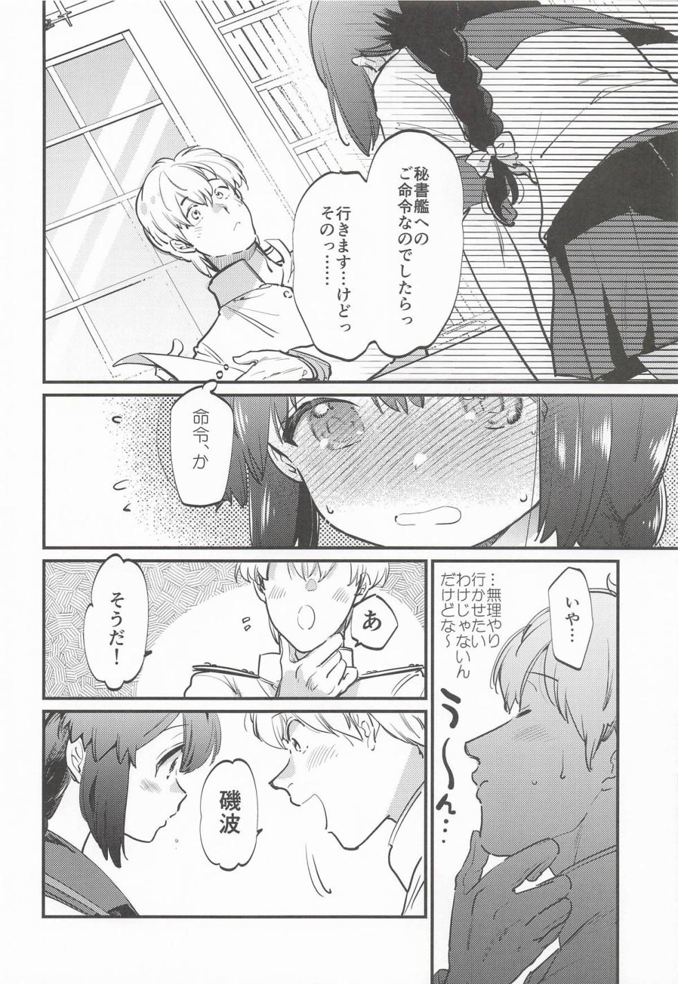 (Fleet Dock Kai) [RICKY-TICK (Fujii Rino)] Isonami-chan Hole in One! (Kantai Collection -KanColle-) - Page 9