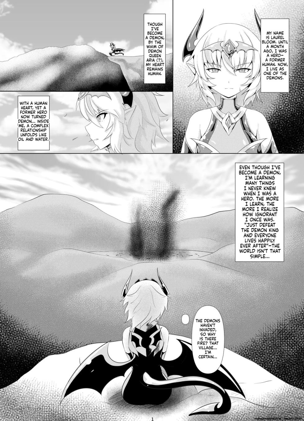 [Daraku Shoukai (Kuzuha Pote)] LAUReL 2 [English] [SCANMTL] [Digital] - Page 2