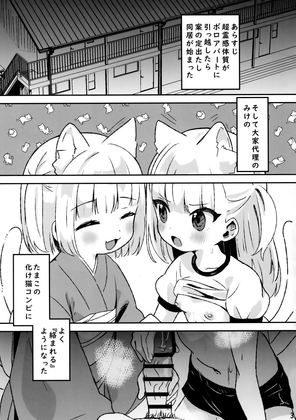 (COMITIA 151) [Hiyashite Katameru (Kumasawa)]  Kiken! Jiko Bukken ni Sukuu Akuryou ~Torimodose Akarui Wagaya~ - Page 2