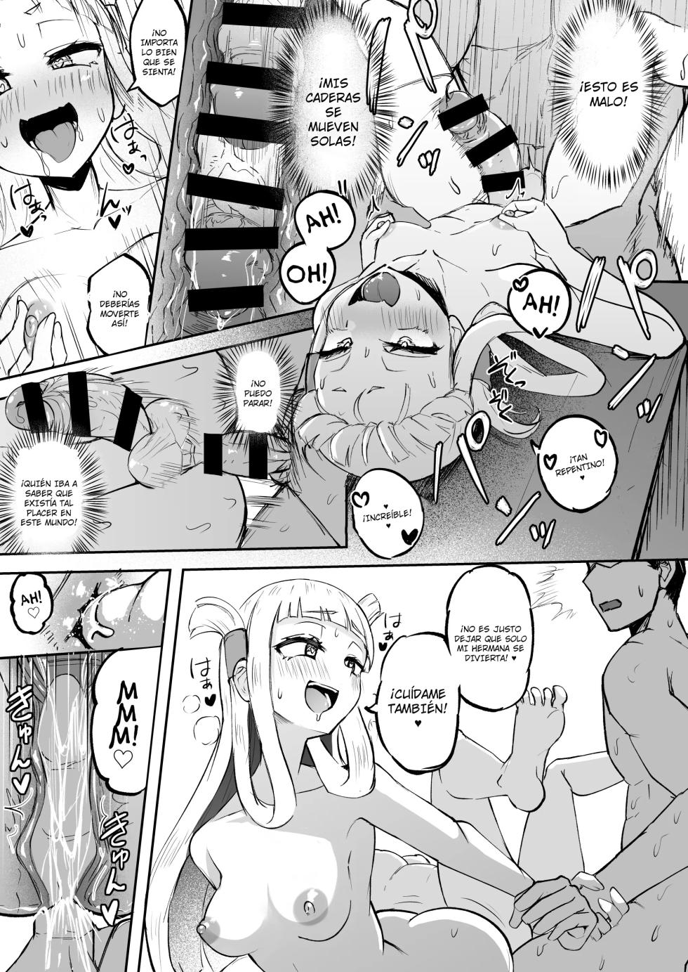 [Futamare (akiAmare)] Futanari Futago Miko Tamahou-chan to Tamaran-chan｜Shuho-chan y Shuran-chan, Las Sacerdotisas Gemelas del Santuario Futanari {Spanish} {EbisuTraslade - Winder} {Digital} - Page 25
