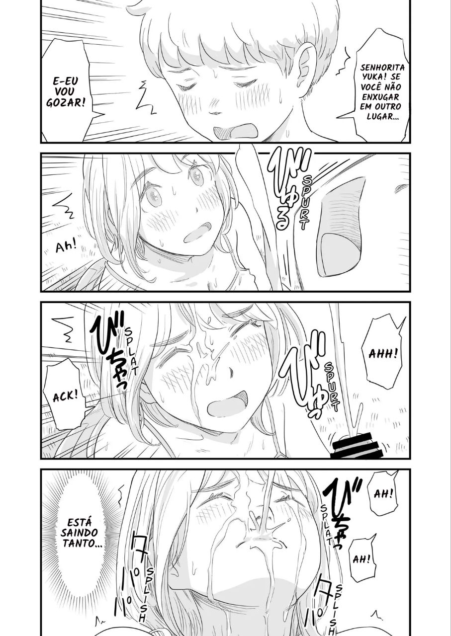 [Lithium no Kojin Circle (Lithium)] Boku no Taisetsu na Kanojo ga Itoko no Kyokon Shota ni Netorare chau! ? [Portuguese-BR] - Page 14