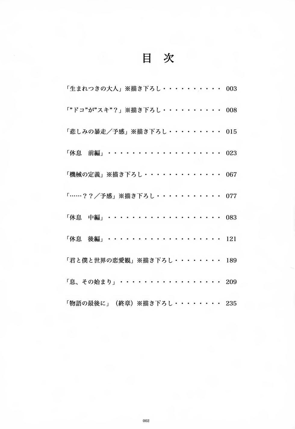 (C85) [Thompon (GAZERU)] Iki Soushuuhen WEB Sairoku + α Gekan (VOCALOID) - Page 3