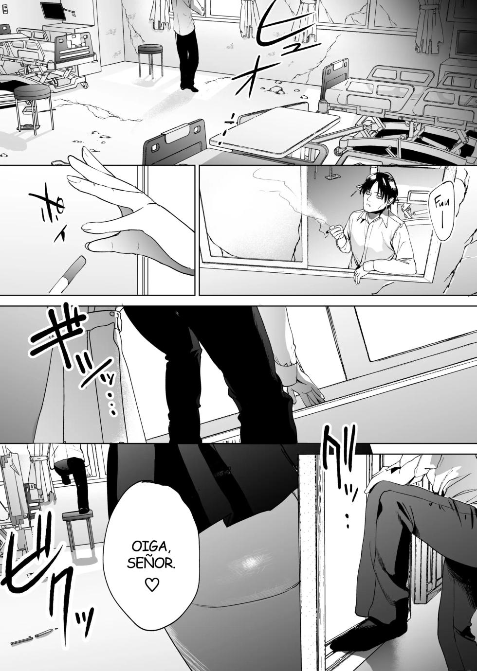[Manmaya (Same Manma)] Jinsei Shuuryou 5-byou Mae Nazo JK ni Kuwareru [Spanish] [Kejotan] [Decensored] [Digital] - Page 2