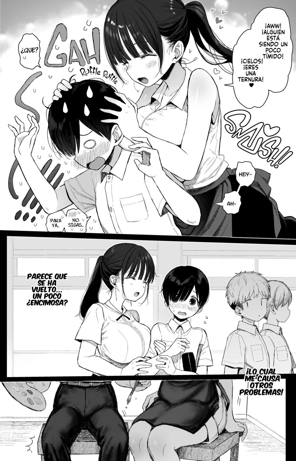 [micro page (Kuromotokun)] Osananajimi no H na Onee-san wa Suki desu ka? [Spanish] [Uraku Translations] [Decensored] [Digital] - Page 7