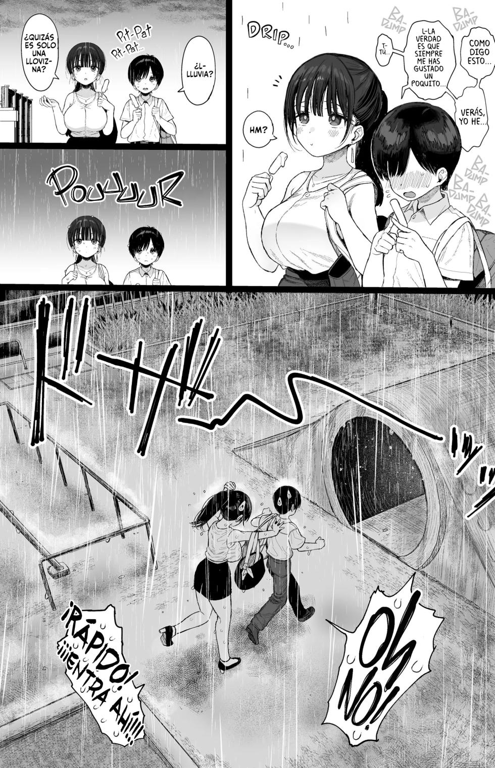 [micro page (Kuromotokun)] Osananajimi no H na Onee-san wa Suki desu ka? [Spanish] [Uraku Translations] [Decensored] [Digital] - Page 10
