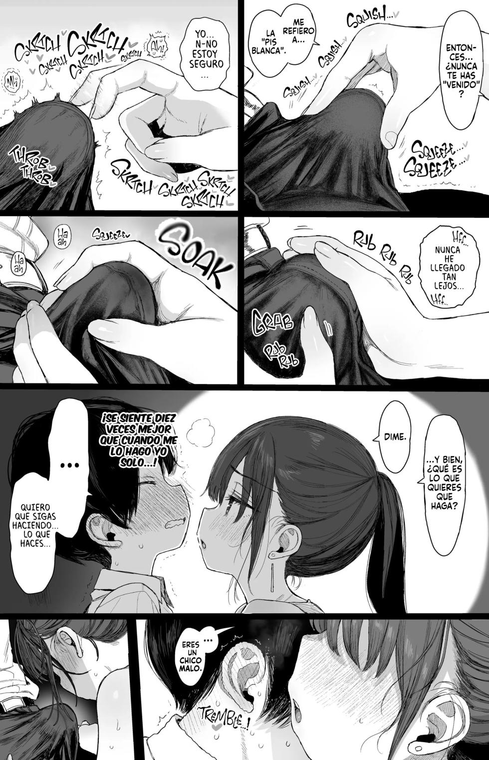 [micro page (Kuromotokun)] Osananajimi no H na Onee-san wa Suki desu ka? [Spanish] [Uraku Translations] [Decensored] [Digital] - Page 15