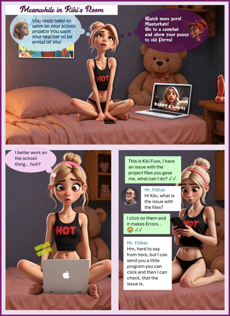Granny Fuxx Issue 1 [AI Generated] - Page 7