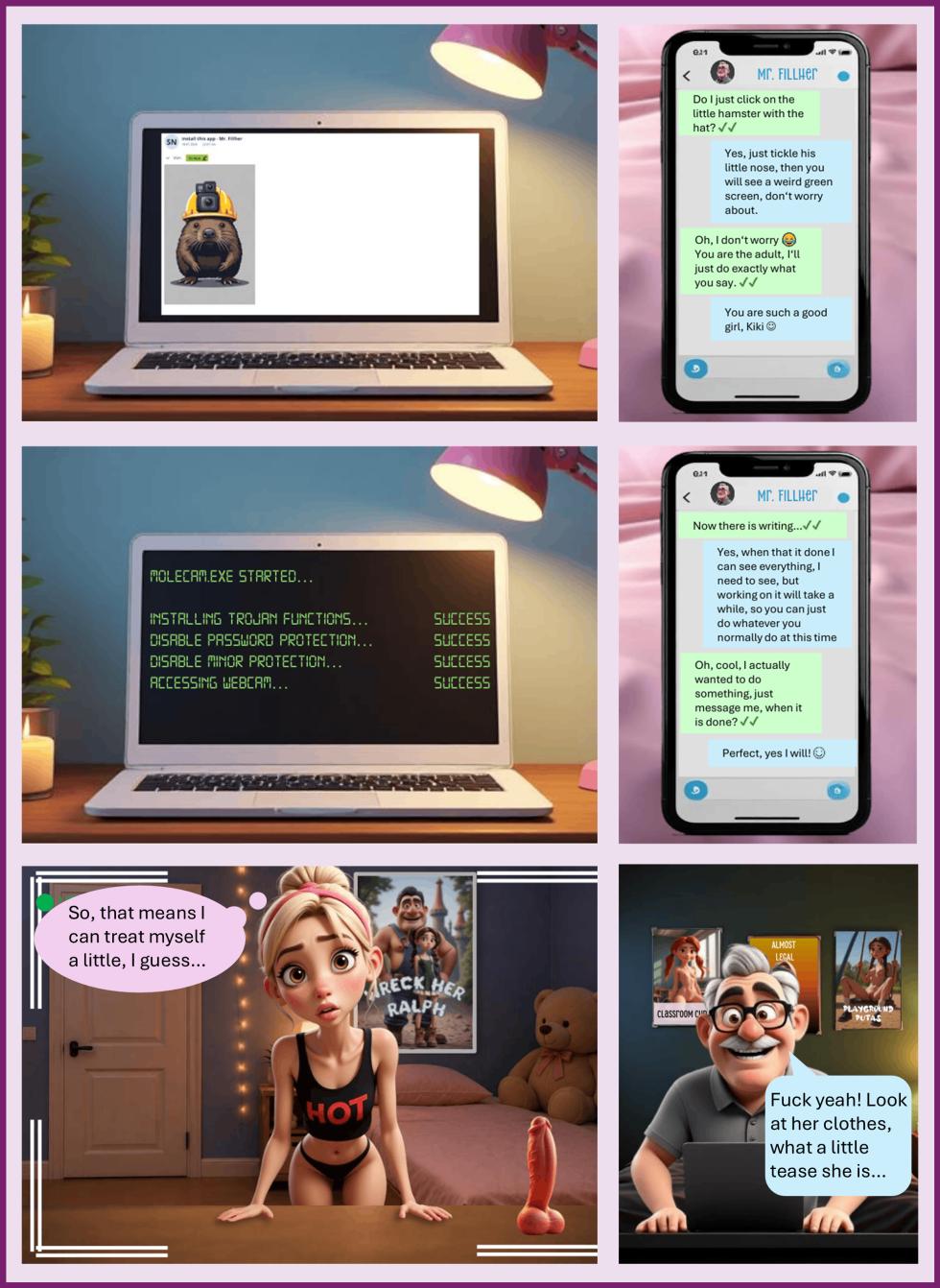 Granny Fuxx Issue 1 [AI Generated] - Page 8