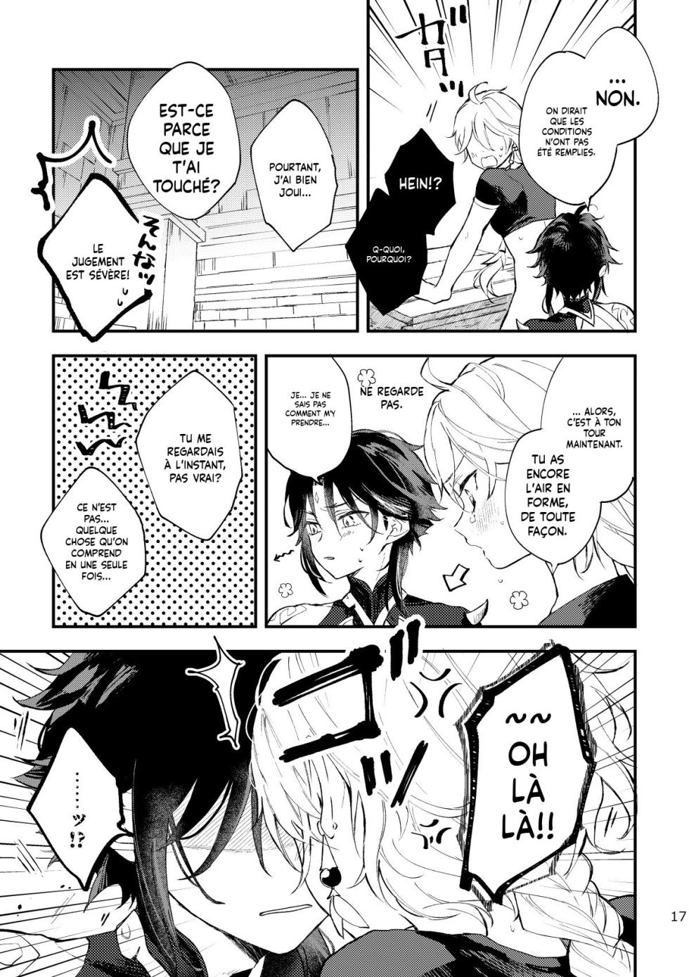 [artra (Seta)] A SECRET PLACE YOU CAN'T GET OUT OF UNLESS (Genshin Impact) [Digital]  [French] - Page 16