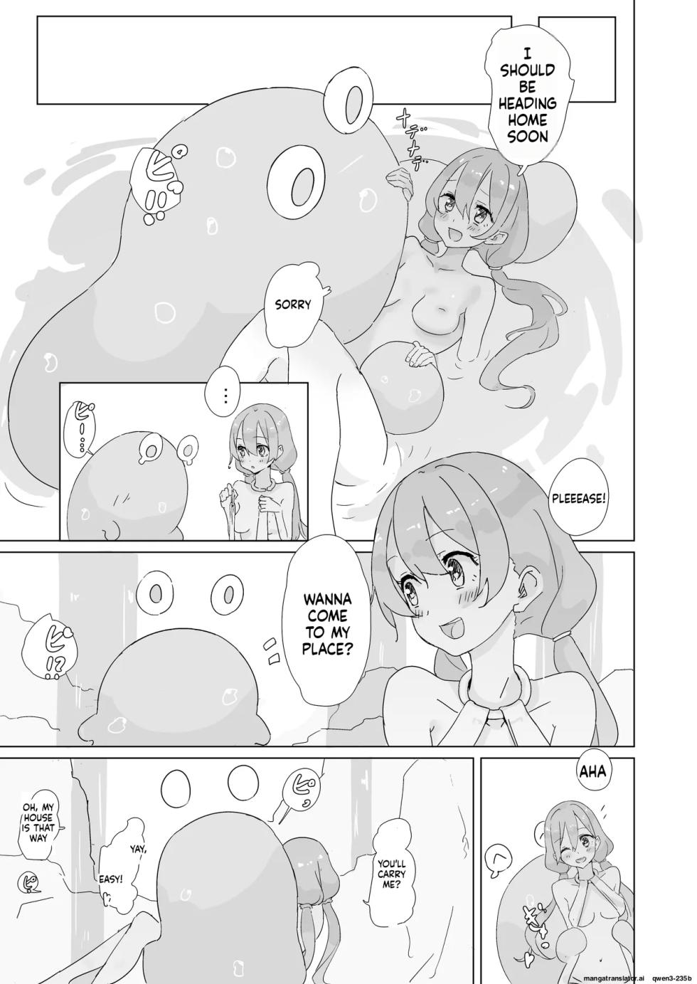 [Mizu no Shinden (Punicaceae)] Koibito? wa Slime-chan (SCANMTL) - Page 19