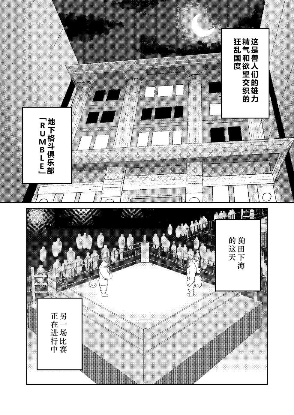 [ふてー(Fute)] RUMBLE!03  [Chinese][Digital][小玉个人汉化] - Page 3