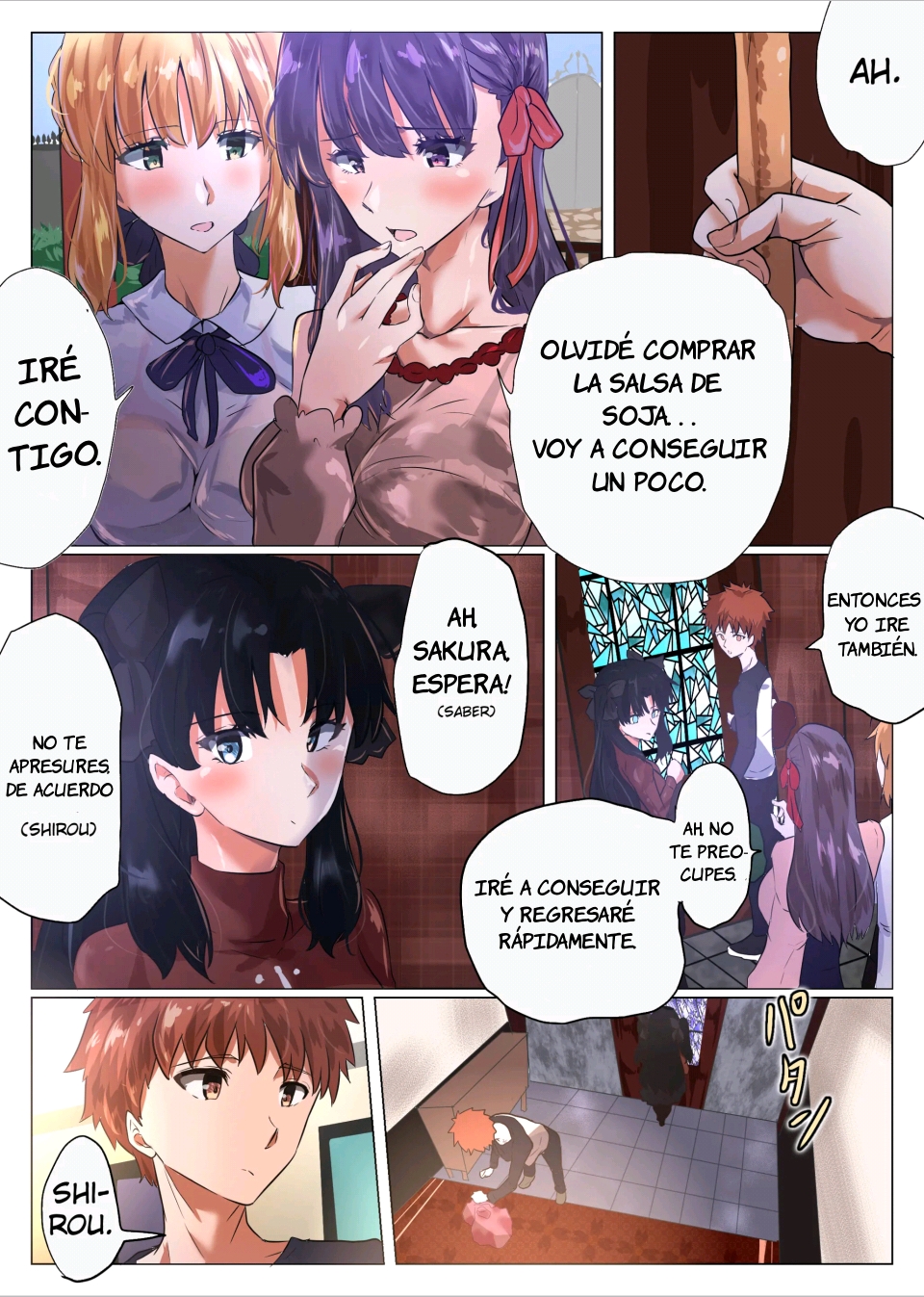 [Yanagie Terasu] Akai Akuma to Himitsu na Kankei | Relación secreta con una diabilla roja (Fate/stay night) [Spanish] [JFairy Traslate] - Page 3