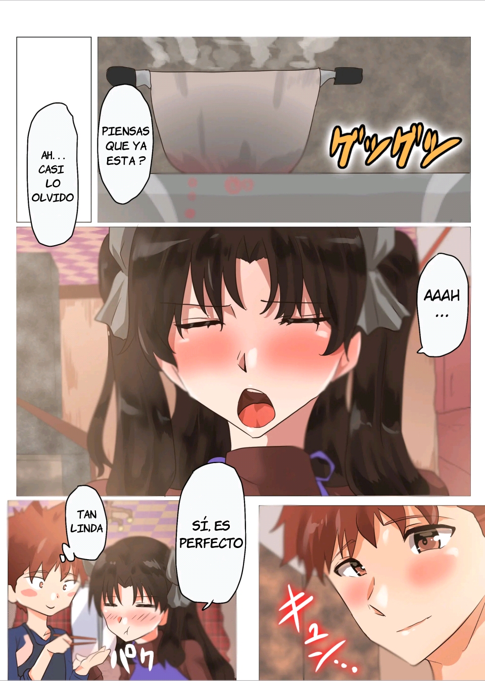 [Yanagie Terasu] Akai Akuma to Himitsu na Kankei | Relación secreta con una diabilla roja (Fate/stay night) [Spanish] [JFairy Traslate] - Page 20