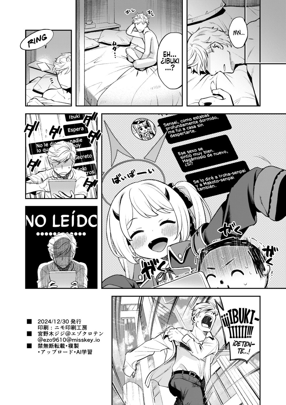 [Ezokuroten (Miyanogi Jiji)] Kivotos Report -Ibuki- (Blue Archive) [Spanish] [Rakuen Translations] [Decensored] [Digital] - Page 29