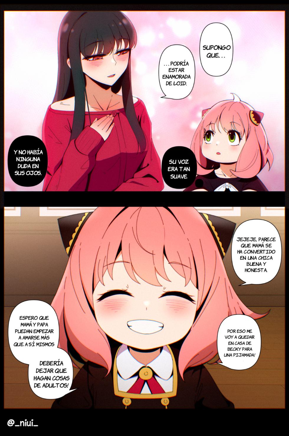 [Niui] Los sentimientos de Yor (Spy x Family) [Spanish] [JFairy Traslate] - Page 1